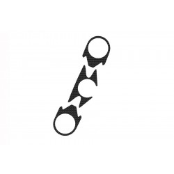 Yoke protector PUIG NAKED 7415U gri Yoke protector PUIG NAKED 7415U gri