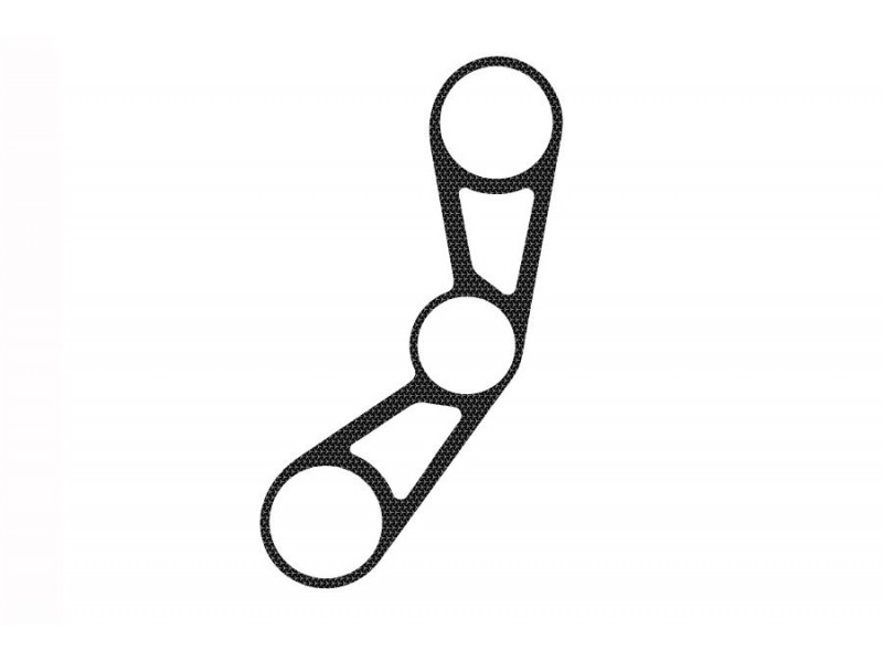 Yoke protector PUIG NAKED 7450U gri Yoke protector PUIG NAKED 7450U gri