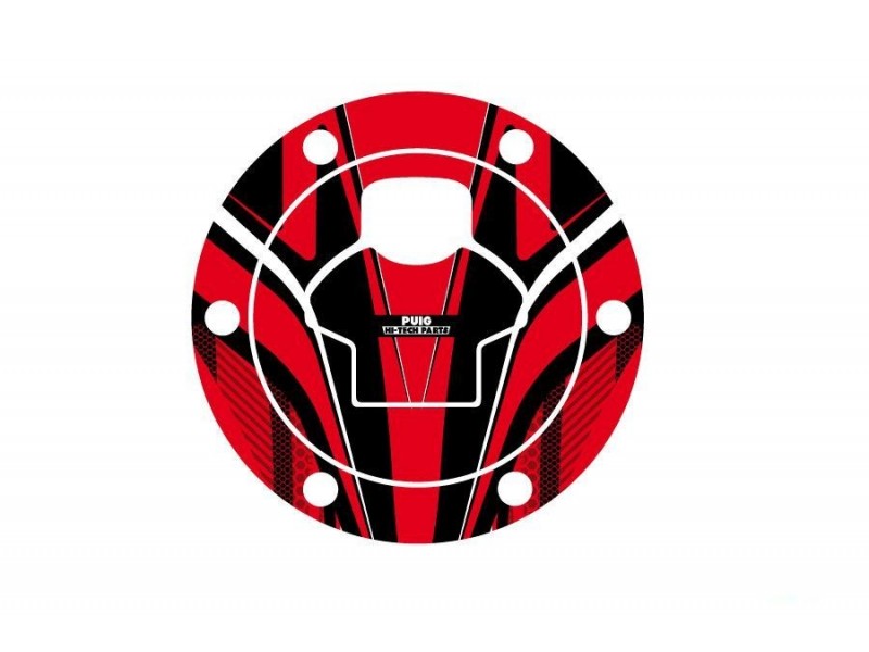 Fuel cap cover PUIG RADIKAL 6298R Rosu Fuel cap cover PUIG RADIKAL 6298R Rosu