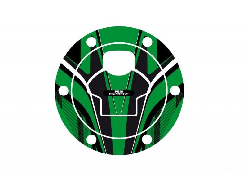Fuel cap cover PUIG RADIKAL 6298V verde Fuel cap cover PUIG RADIKAL 6298V verde