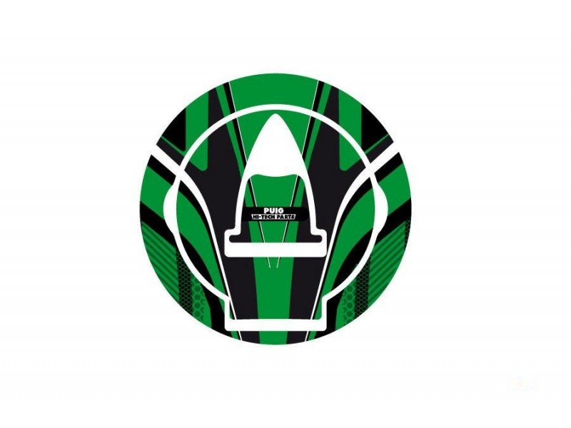 Fuel cap cover PUIG RADIKAL 6306V verde Fuel cap cover PUIG RADIKAL 6306V verde