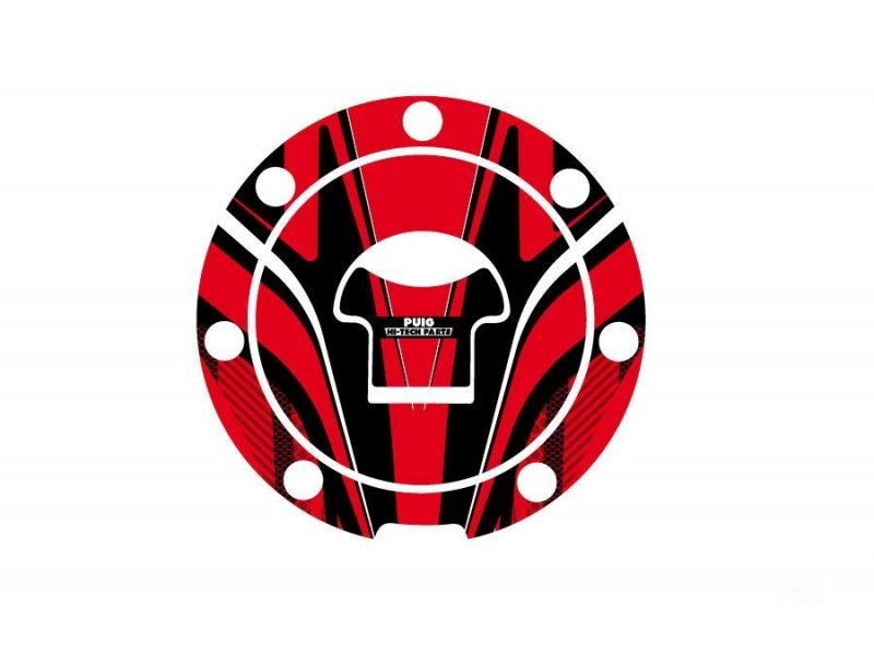 Fuel cap cover PUIG RADIKAL 6308R Rosu Fuel cap cover PUIG RADIKAL 6308R Rosu