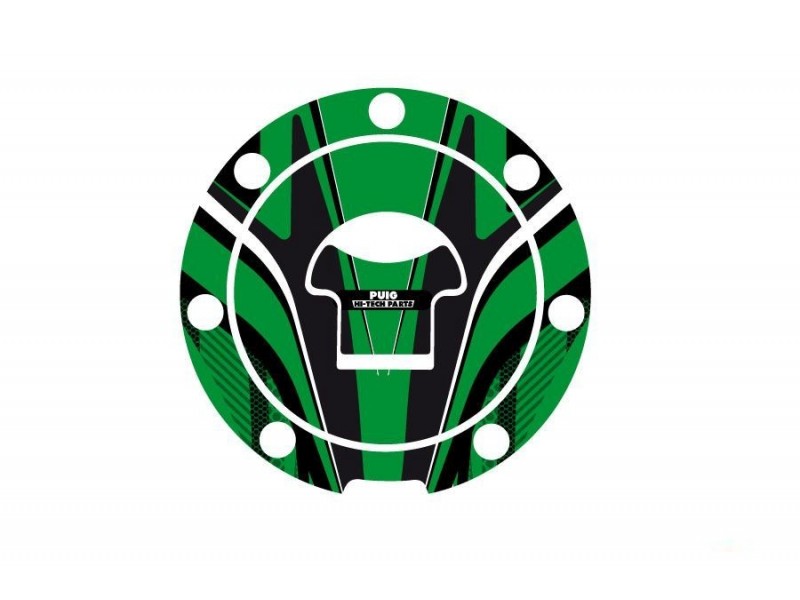 Fuel cap cover PUIG RADIKAL 6308V verde Fuel cap cover PUIG RADIKAL 6308V verde