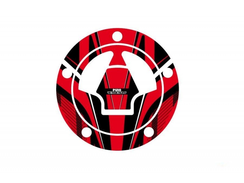 Fuel cap cover PUIG RADIKAL 6312R Rosu Fuel cap cover PUIG RADIKAL 6312R Rosu