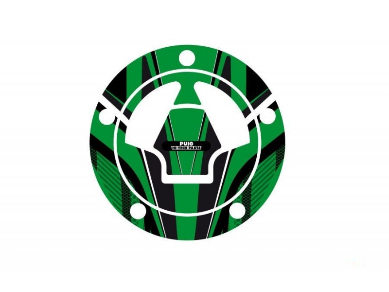 Fuel cap cover PUIG RADIKAL 6312V verde Fuel cap cover PUIG RADIKAL 6312V verde