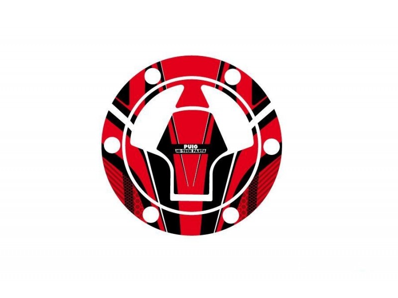 Fuel cap cover PUIG RADIKAL 6314R Rosu Fuel cap cover PUIG RADIKAL 6314R Rosu
