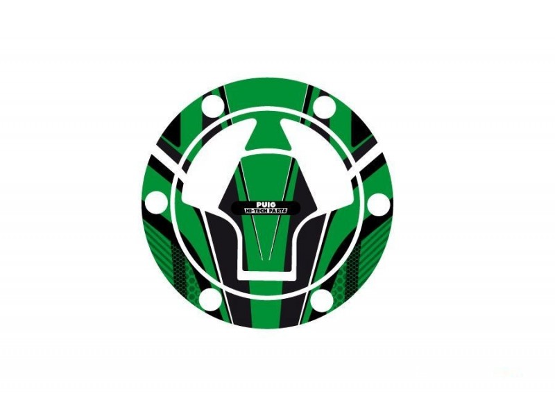 Fuel cap cover PUIG RADIKAL 6314V verde Fuel cap cover PUIG RADIKAL 6314V verde