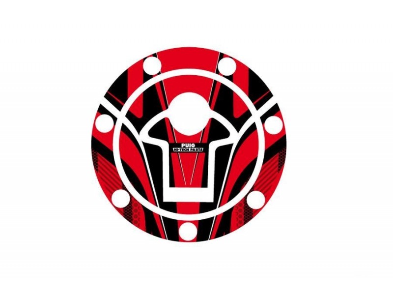 Fuel cap cover PUIG RADIKAL 7611R Rosu Fuel cap cover PUIG RADIKAL 7611R Rosu