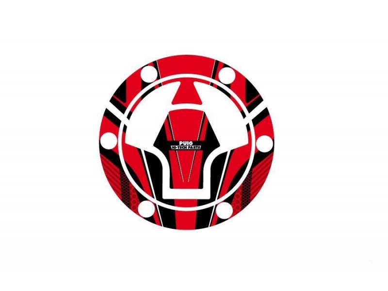 Fuel cap cover PUIG RADIKAL 8269R Rosu Fuel cap cover PUIG RADIKAL 8269R Rosu