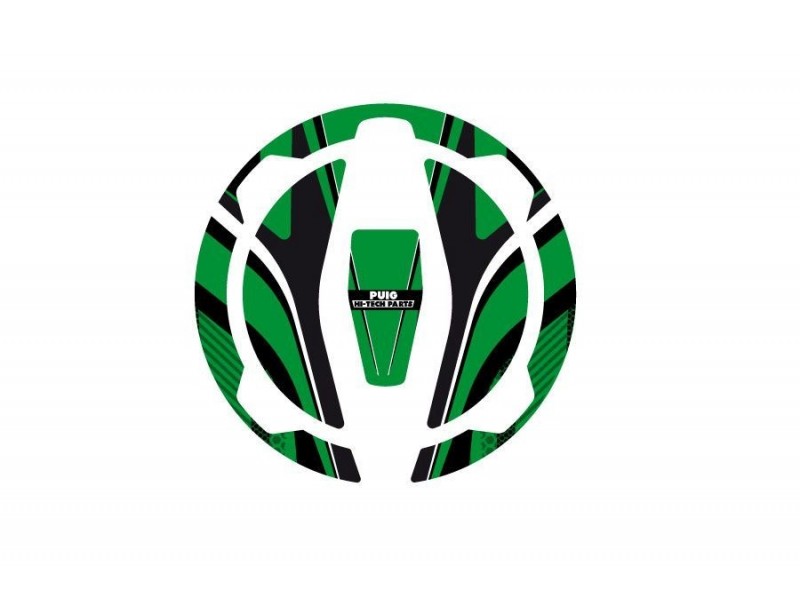 Fuel cap cover PUIG RADIKAL 9362V verde Fuel cap cover PUIG RADIKAL 9362V verde