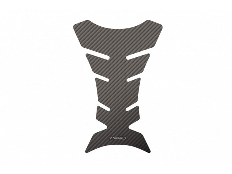 Tank pad PUIG PERFORMANCE 4051C carbon look