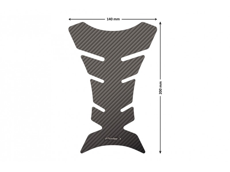 Tank pad PUIG PERFORMANCE 4051W transparent Tank pad PUIG PERFORMANCE 4051W transparent