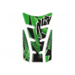 Tank pad PUIG WINGS 4721V verde with side part Tank pad PUIG WINGS 4721V verde with side part