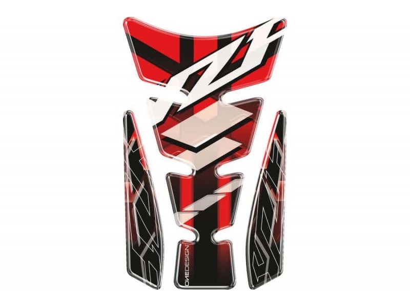 Tank pad PUIG WINGS 4723R Rosu with side part