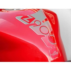 Tank pad PUIG SPIRIT 9307P argintiu Tank pad PUIG SPIRIT 9307P argintiu