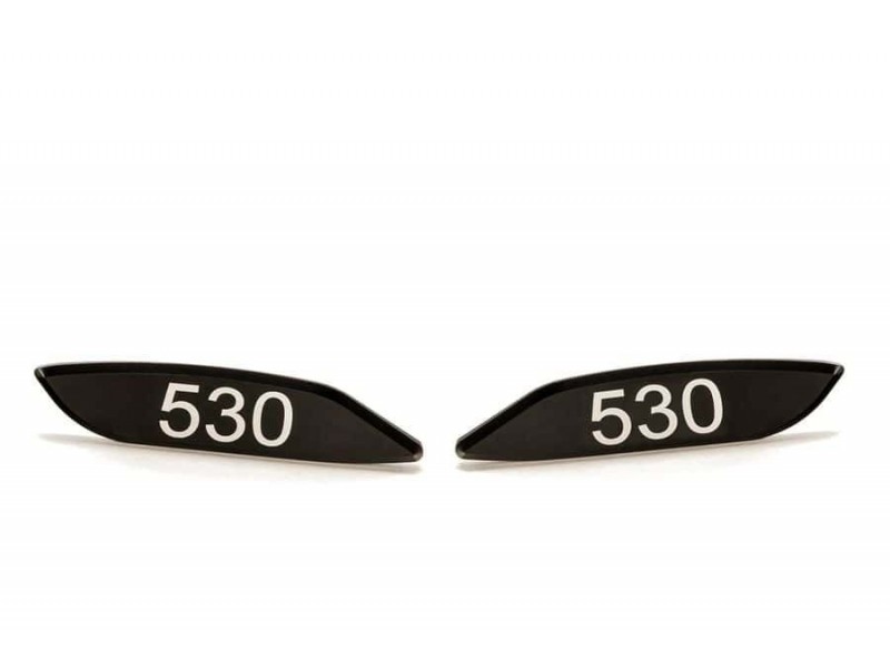 Base caps for OEM rear mirrors PUIG 7511N Negru pereche