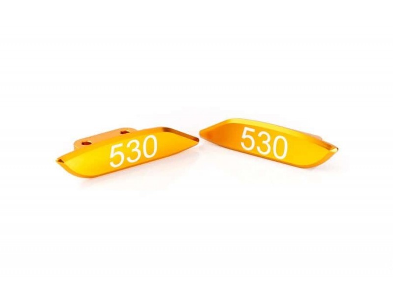 Base caps for OEM rear mirrors PUIG 7511O auriu pereche