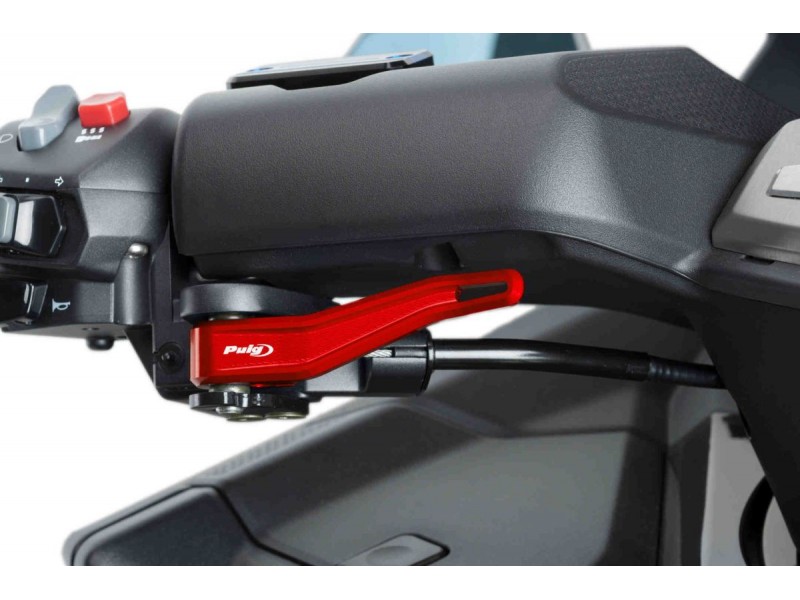 Parking brake lever PUIG 9544R Rosu