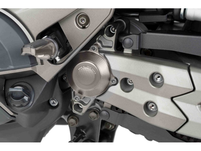 Sprocket cover PUIG 9547P argintiu