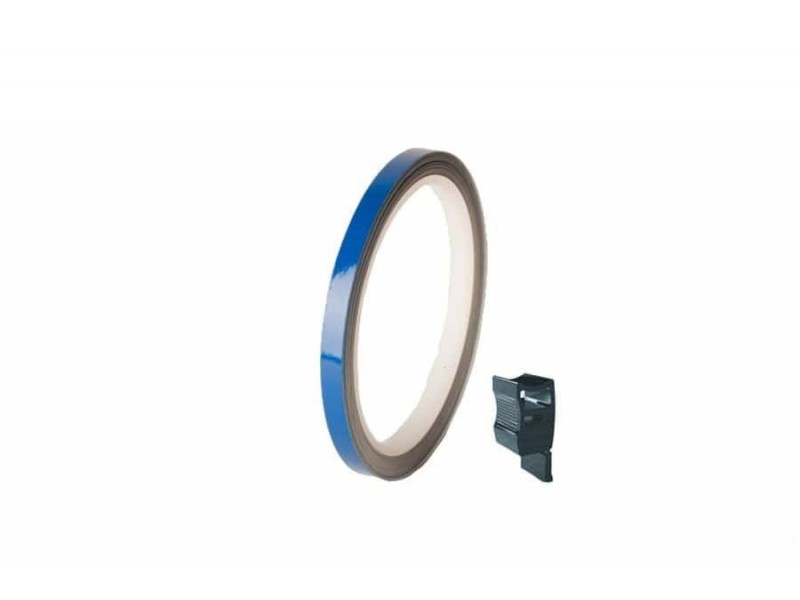 Rim strip PUIG 4542A blue reflective 7mm x 6m (with aplicator)