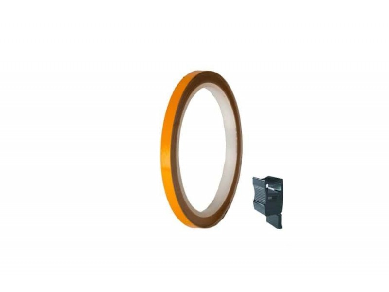 Rim strip PUIG 4542O yellow reflective 7mm x 6m (with aplicator)