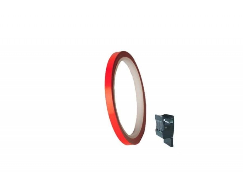 Rim strip PUIG 4542T orange fluerescent 7mm x 6m (with aplicator) Rim strip PUIG 4542T orange fluerescent 7mm x 6m (with aplicator)
