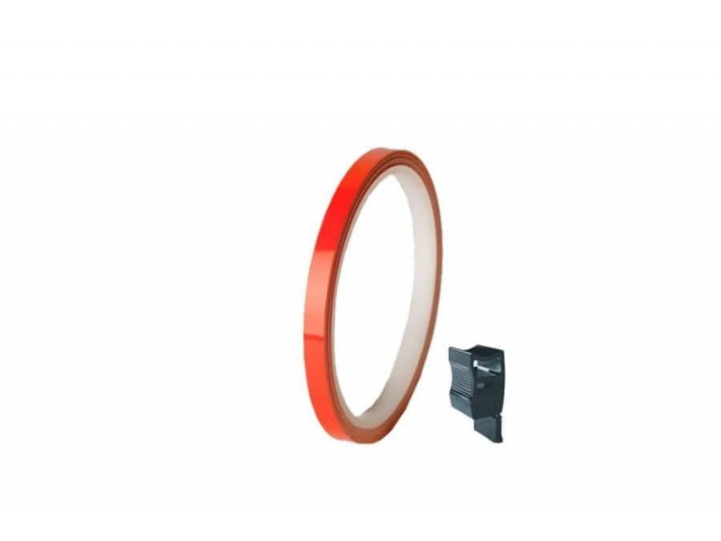 Rim strip PUIG 4542X orange reflective 7mm x 6m (with aplicator)