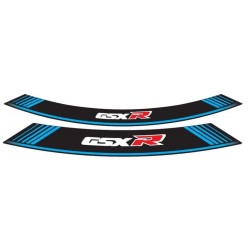 Rim strip PUIG GSXR 5525A Albastru set of 8 rim strips Rim strip PUIG GSXR 5525A Albastru set of 8 rim strips