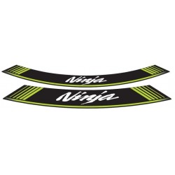 Rim strip PUIG NINJA 5528V verde set of 8 rim strips Rim strip PUIG NINJA 5528V verde set of 8 rim strips