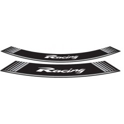 Rim strip PUIG RACING 5531P argintiu set of 8 rim strips Rim strip PUIG RACING 5531P argintiu set of 8 rim strips