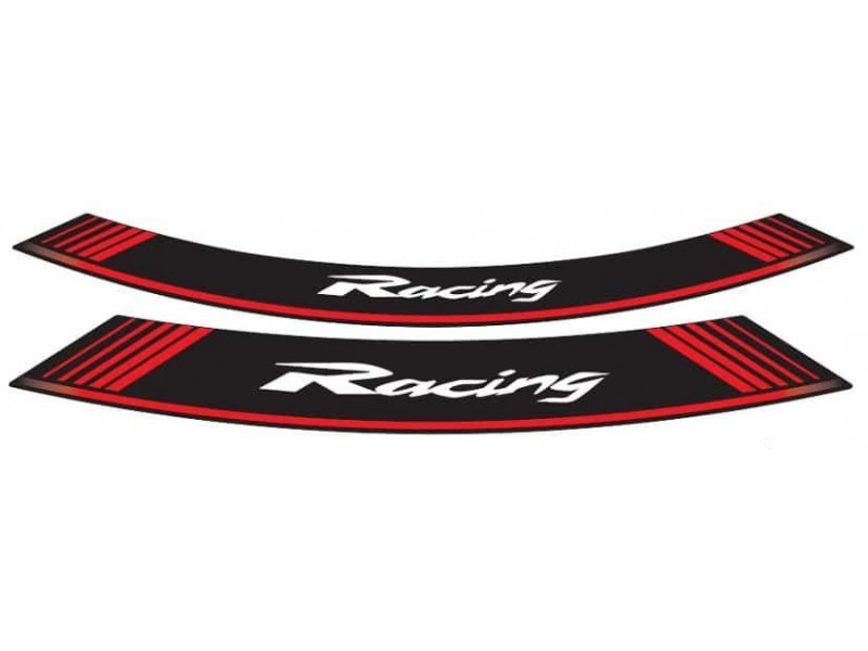 Rim strip PUIG RACING 5531R Rosu set of 8 rim strips
