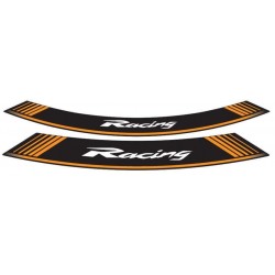 Rim strip PUIG RACING 5531T portocaliu set of 8 rim strips Rim strip PUIG RACING 5531T portocaliu set of 8 rim strips