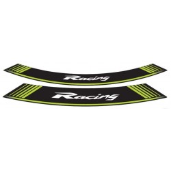 Rim strip PUIG RACING 5531V verde set of 8 rim strips Rim strip PUIG RACING 5531V verde set of 8 rim strips