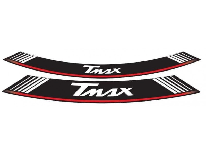 Rim strip PUIG T-MAX 5532P argintiu set of 8 rim strips