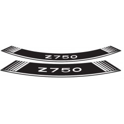 Rim strip PUIG Z750 5545B white set of 8 rim strips Rim strip PUIG Z750 5545B white set of 8 rim strips