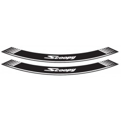Rim strip PUIG SCOOPY 5559B white set of 8 rim strips Rim strip PUIG SCOOPY 5559B white set of 8 rim strips