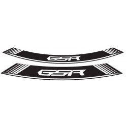 Rim strip PUIG GSR 5989B white set of 8 rim strips Rim strip PUIG GSR 5989B white set of 8 rim strips