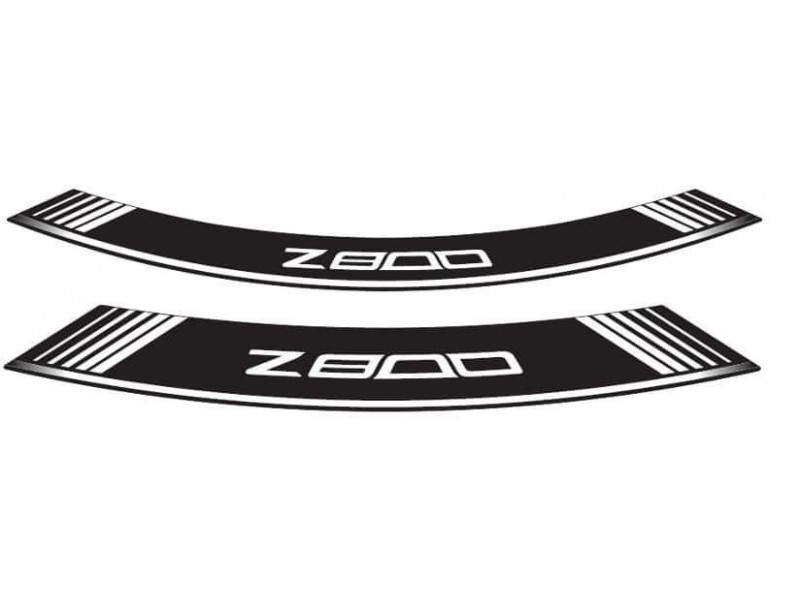Rim strip PUIG Z800 6561B white set of 8 rim strips