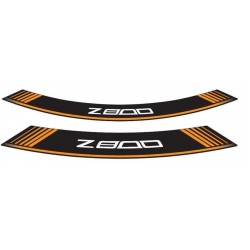 Rim strip PUIG Z800 6561T portocaliu set of 8 rim strips Rim strip PUIG Z800 6561T portocaliu set of 8 rim strips