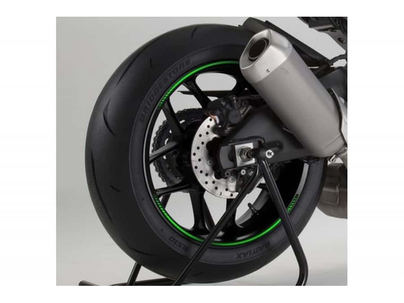 Rim strip PUIG PREMIUM 8431V green fluor set of 8 rim strips