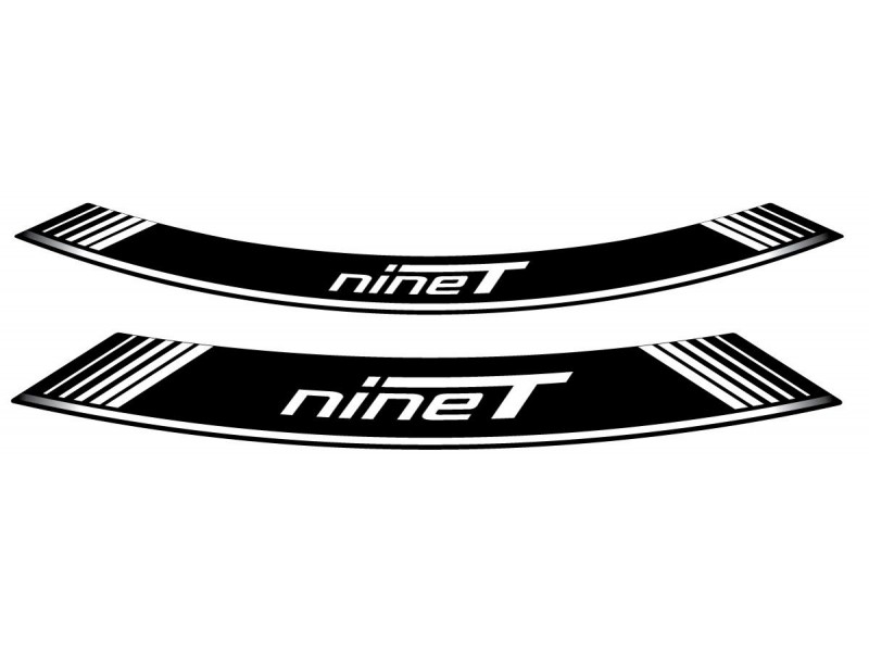 Rim strip PUIG R NINE T 9133B Alb set of 8 rim strips