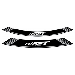 Rim strip PUIG R NINE T 9133P argintiu set of 8 rim strips Rim strip PUIG R NINE T 9133P argintiu set of 8 rim strips