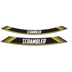 Rim strip PUIG SCRAMBLER 9134G galben set of 8 rim strips Rim strip PUIG SCRAMBLER 9134G galben set of 8 rim strips