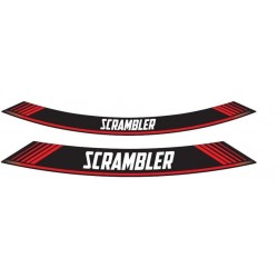 Rim strip PUIG SCRAMBLER 9134R Rosu set of 8 rim strips Rim strip PUIG SCRAMBLER 9134R Rosu set of 8 rim strips