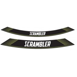 Rim strip PUIG SCRAMBLER 9134V verde set of 8 rim strips Rim strip PUIG SCRAMBLER 9134V verde set of 8 rim strips