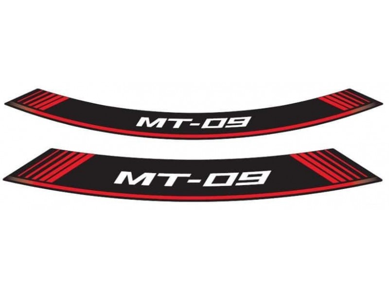 Rim strip PUIG MT-09 9135R Rosu set of 8 rim strips