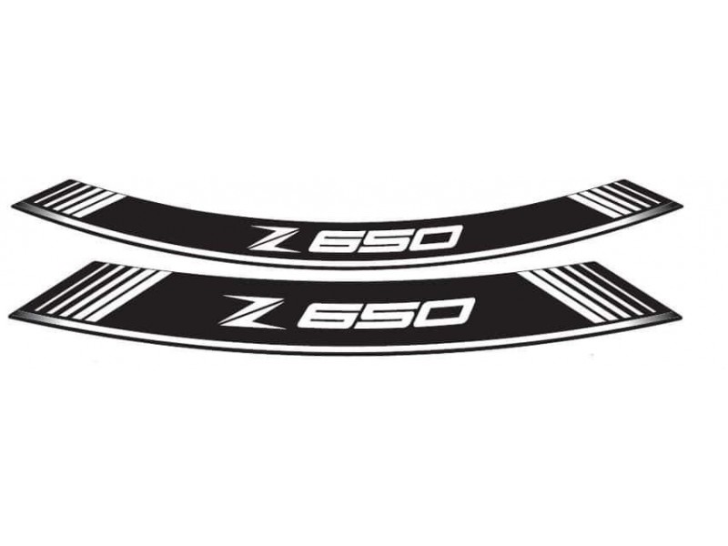 Rim strip PUIG Z650 9290B Alb set of 8 rim strips