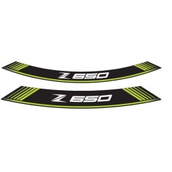 Rim strip PUIG Z650 9290V verde set of 8 rim strips Rim strip PUIG Z650 9290V verde set of 8 rim strips