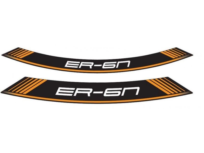 Rim strip PUIG ER6 9311T portocaliu set of 8 rim strips