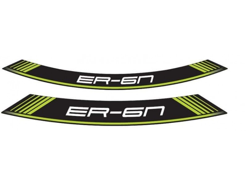 Rim strip PUIG ER6 9311V verde set of 8 rim strips